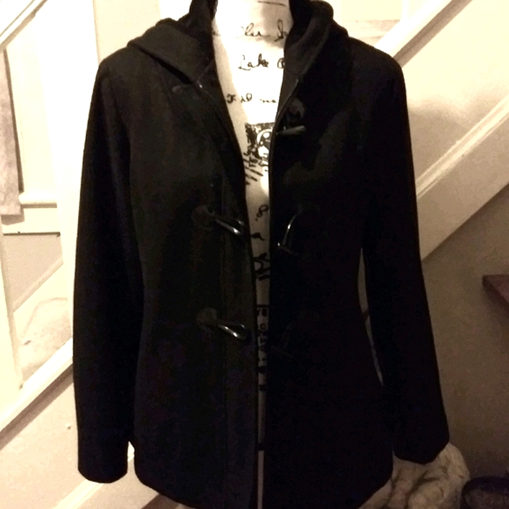 ❤ Donatella Hooded Walking Coat